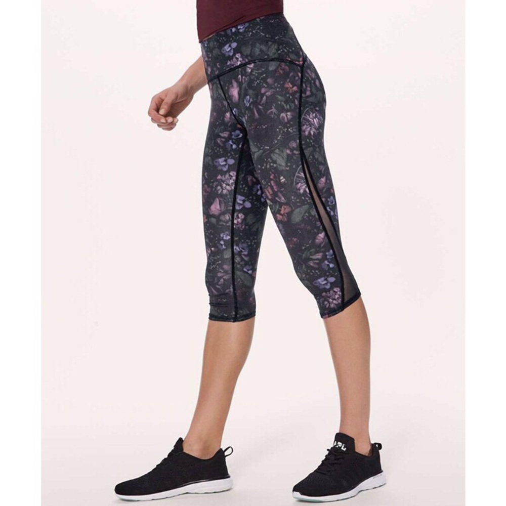 Lululemon Leggings Cropped Train Times
